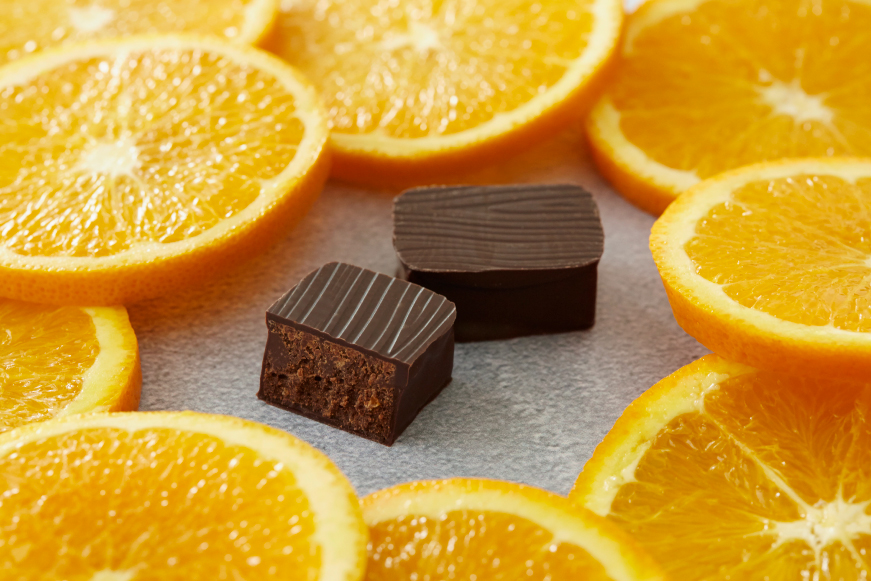 オレンジプラリネチョコレート｜オランジェット オレンジピール好きにおすすめ