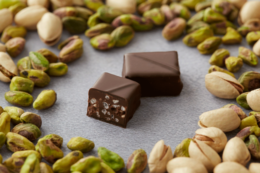 究極のピスタチオプラリネチョコレート｜バレンタインチョコ人気通販ひとくちチョコレート